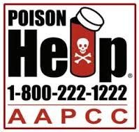 Poison Help - 1800-222-1222 ; AAPCC